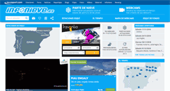 Desktop Screenshot of infonieve.es